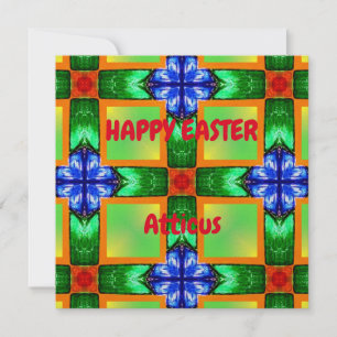 Festiva ATTICUS ~ Patrón de tarjeta personalizada de Pascu