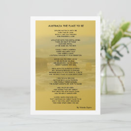 Festiva Australia: El lugar para ser una tarjeta plana