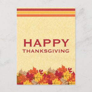 Festiva Autumn deja la postal del día de gracias