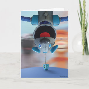 Festiva B.A.R.K. tarjeta del dreidel