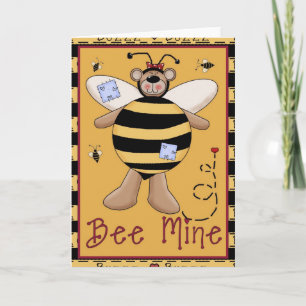 Festiva Bee Mine Honey Bear Tarjeta d2