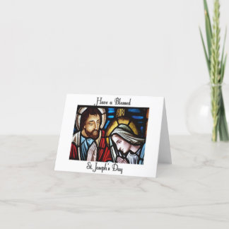 Festiva Bendita tarjeta de felicitación por el día de San 