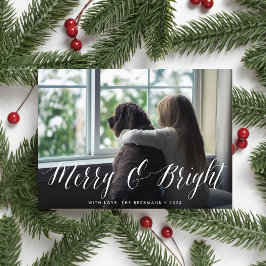 Festiva Berry y Bright | Tarjeta fotográfica de vacaciones