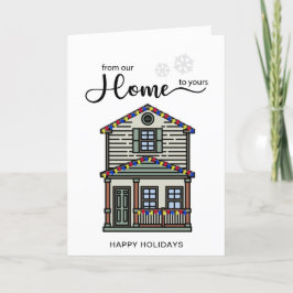 Festiva Bienes Raíces De Nuestra Tarjeta De Vacaciones Par