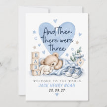 Bienvenido Al Mundo | Tarjeta de Nuevo Bebé Niño