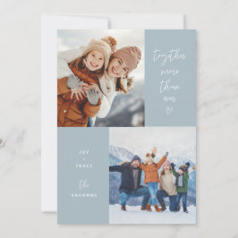 Festiva Blue Together: Tarjeta de vacaciones de más de 2 f