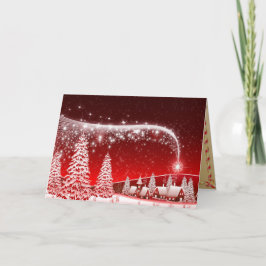 Festiva Bonita tarjeta de Navidades de imágenes HD