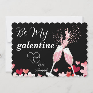 Festiva Bonito Sé Mi Tarjeta Galentina