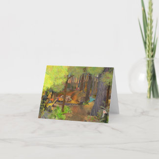 Festiva Bosque de secuoyas - Tarjeta de primeros días