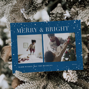 Festiva Bright Stars   Tarjeta de festividad para fotos co