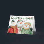 Festiva Buenas condiciones - Tarjeta de felicitación<br><div class="desc">Buenas novedades y alegría para todas las tarjetas de felicitación.</div>