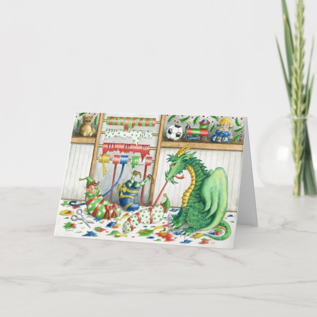 Festiva Buenas cosas - Tarjeta de felicitación (Anverso)