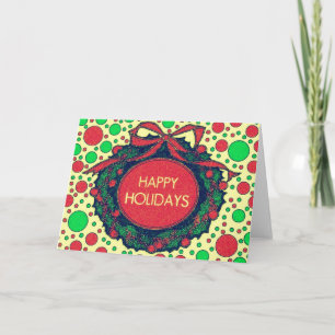 Festiva Buenas fiestas - tarjeta de felicitación