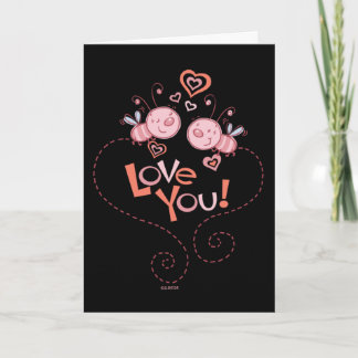 Festiva ¡Bugs de amor! Tarjeta de San Valentín