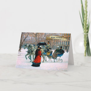 Festiva Buon Natale. Tarjeta de navidades en italiano