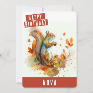 Festiva Caída / Autumn vibes Tarjeta de cumpleaños de ardi