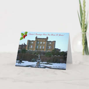 Festiva Castillo de Culzean — Tarjeta de Navidades Clan Ke