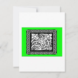Festiva Celtic Knots Tarjeta de felicitación de todas las 