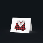 Festiva Cerdos en una tarjeta de saludo abierta<br><div class="desc">Cerdos en una tarjeta de saludo abierta</div>