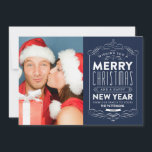 FESTIVA CHALKBOARD HOLIDAYS | TARJETA DE FOTOGRAFÍA DE VAC<br><div class="desc">©Fine & Dandy Paperie</div>