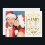 FESTIVA CHALKBOARD HOLIDAYS | TARJETA DE FOTOGRAFÍA DE VAC<br><div class="desc">©Fine & Dandy Paperie</div>