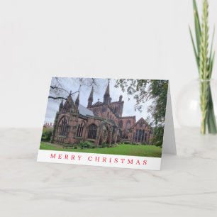 Festiva Chester Catedral ver tarjeta de Navidades