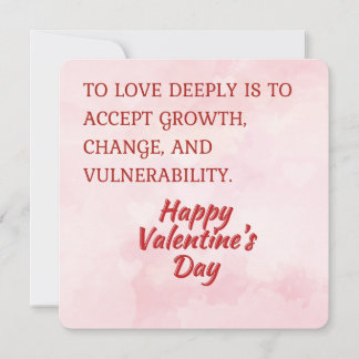 Festiva Cita de Amor y Crecimiento Feliz tarjeta del Día d