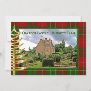 Festiva Clan Burnett Escocés, Tarjeta de Vacaciones del Ár