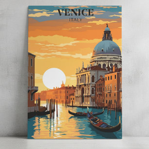 Festiva Clásica Venecia Italia Pueblo Antiguo Tarjeta Post