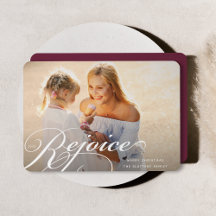 Clásico Florecimiento | Tarjeta de Foto de Vacacio