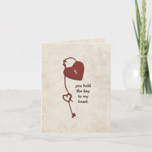 Festiva Clave para mi tarjeta El día de San Valentín del c