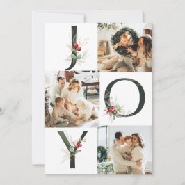 Festiva Collage de la Alegría 3 Foto Tarjeta de vacaciones