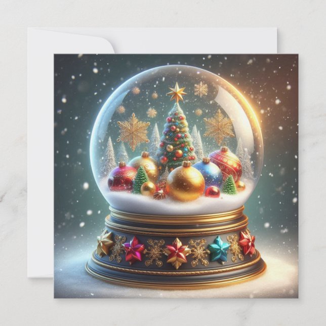 Festiva ¡Colorida tarjeta de Navidades! (Anverso)