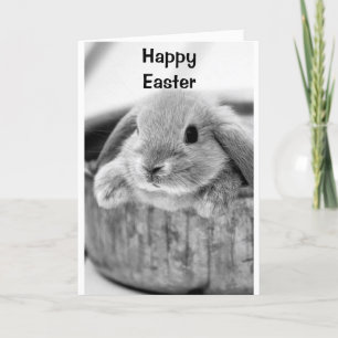 FESTIVA COMICAL BUNNY DICE **FELIZ TARJETA DE FESTIVIDAD**
