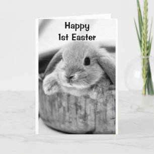FESTIVA COMICAL BUNNY DICE **FELIZ TARJETA DE FESTIVIDAD**