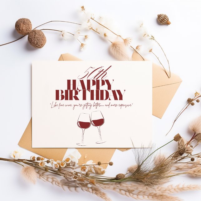 Festiva Como el vino para comprar una tarjeta de cumpleaño (Subido por el creador)