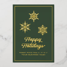 Tarjeta de Felices Fiestas 2027 Logo Código QR Ver