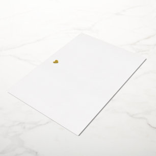 Festiva Con Relieve Metalizado Tarjeta de Papelería de Nota de Corazón Elegante c