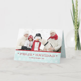 Festiva Copos de nieve | Tarjeta de felicitación por festi