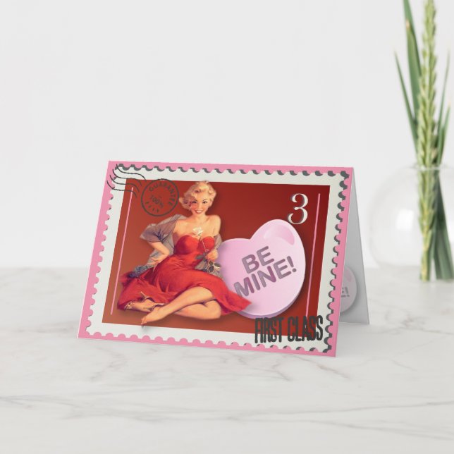 Festiva ¡Corazón de Candy Sea Mío! Tarjeta de San Valentín (Anverso)
