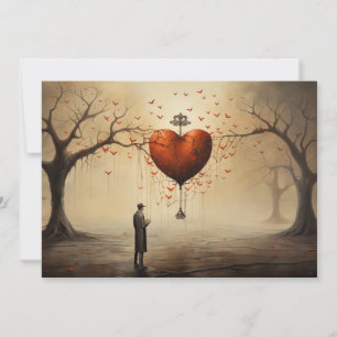 Festiva Corazón del Hombre: Escribe tu carta - Tarjeta del
