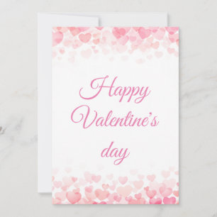 Festiva Corazones en Abundancia: Tarjeta Feliz Día de San 