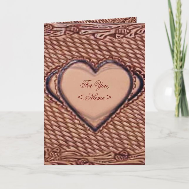 Festiva Corazones para tu tarjeta (Anverso)