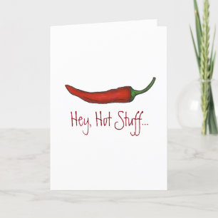 Festiva Cosas calientes Feliz Día de San Valentín Tarjeta