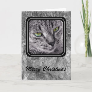 Festiva Crear su propia tarjeta de Navidades en blanco