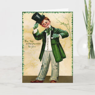 Festiva Creepy Tarjeta del Día de San Patricio