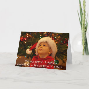 Festiva Creer en la tarjeta de Navidades de Jesús