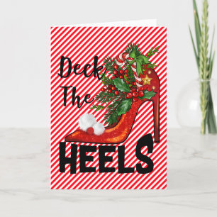 Festiva Cubierta La Tarjeta De Saludo De Los Navidades Hee