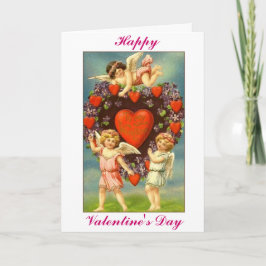 Festiva Cupids de la tarjeta del día de San Valentín 3 del