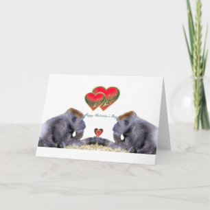 Festiva Day_ de la tarjeta del día de San Valentín feliz